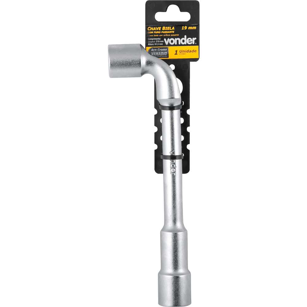 Chave Biela com Furo Passante 19mm - 3698119000 - VONDER - Imagem 5