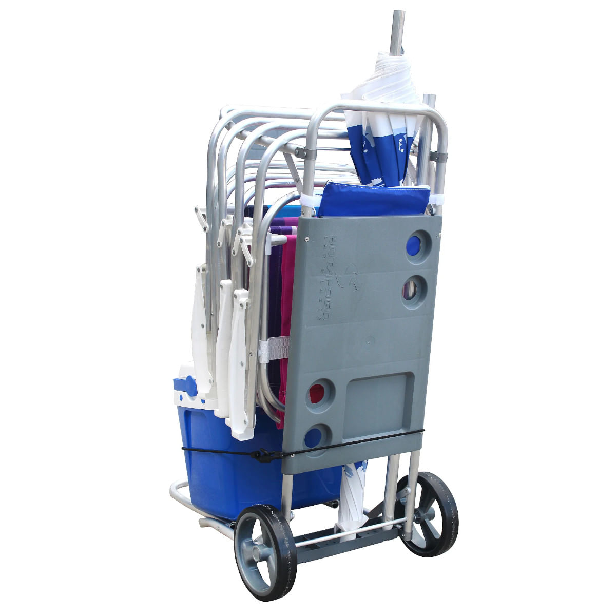 Carrinho Mesa de Praia em Alumínio com Avanço e Extensor - CAR0660 - BOTAFOGO