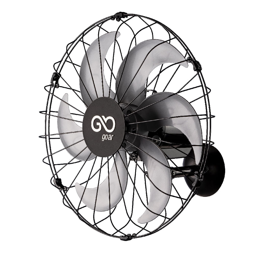 Ventilador 50cm de Parede Preto 110 Volts - V50PPRR1 - GOAR