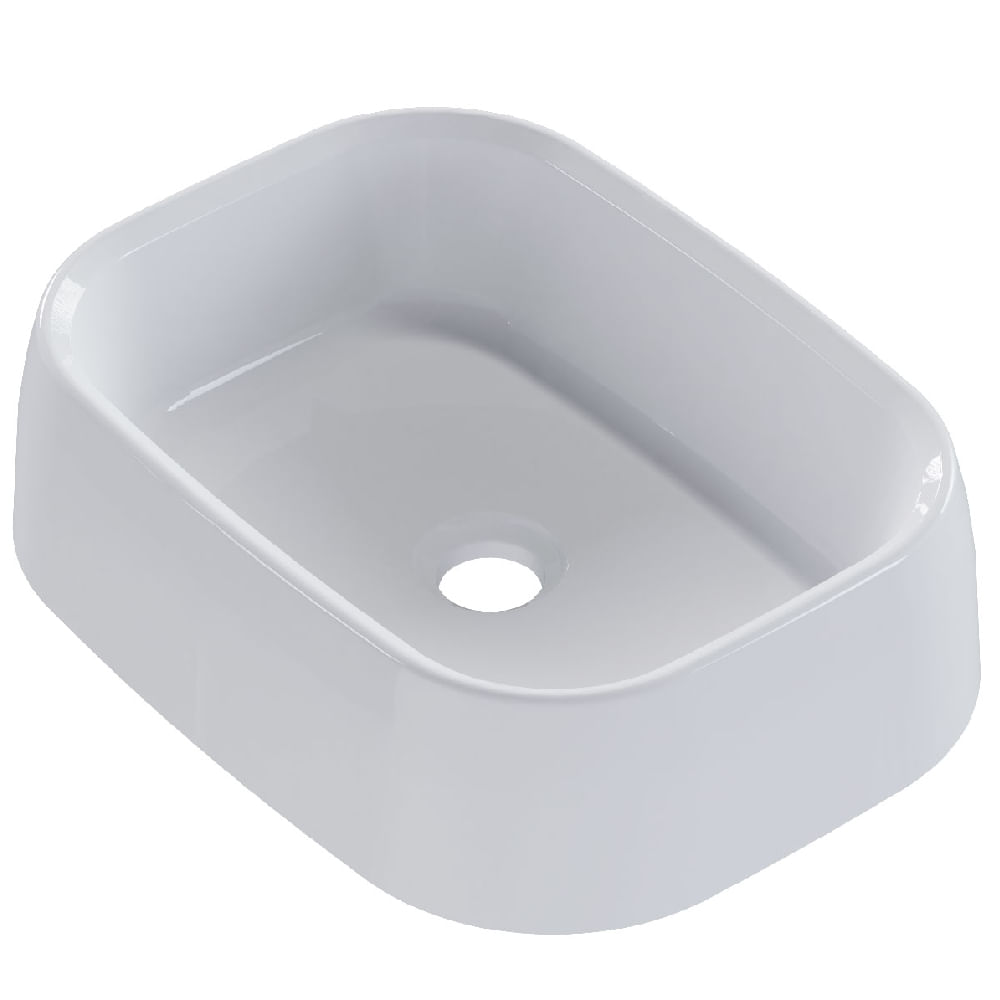 Cuba 43cm Sintética Tera Branco - P103380 - COZIMAX