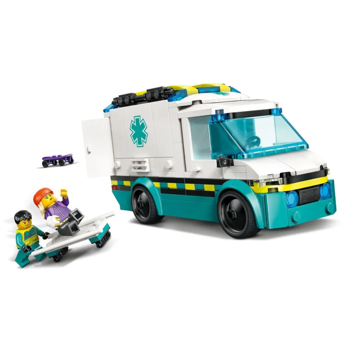 Lego City Great Vehicles Ambulância de Emergência - 4111160451 - LEGO - Imagem 2