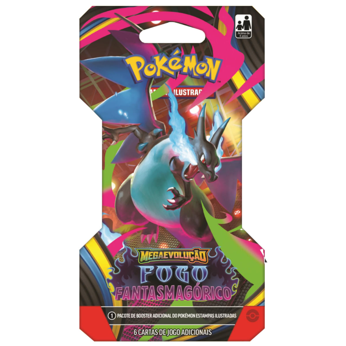 Pokémon Mega Evolução Fogo Fantasmagorico Especial - 4444410055 - POKEMON