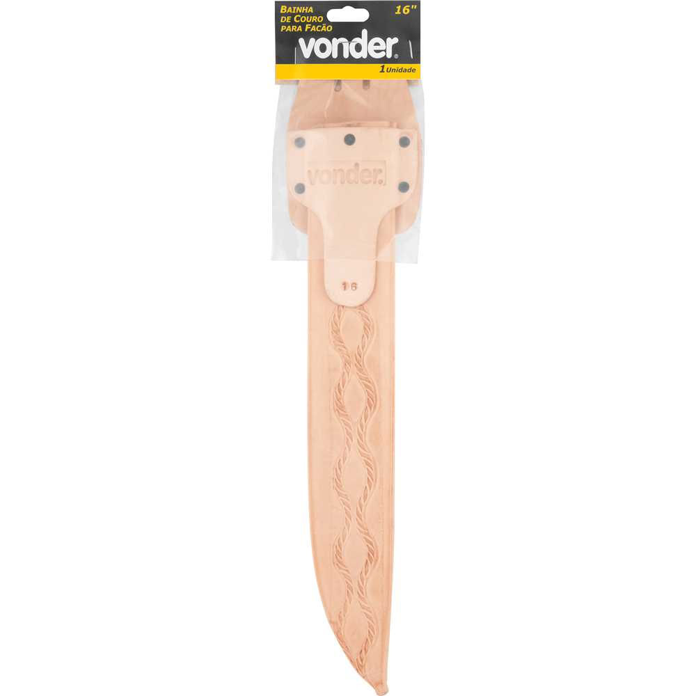 Bainha de Couro para Facão Fixa 16" - 3113160000 - VONDER