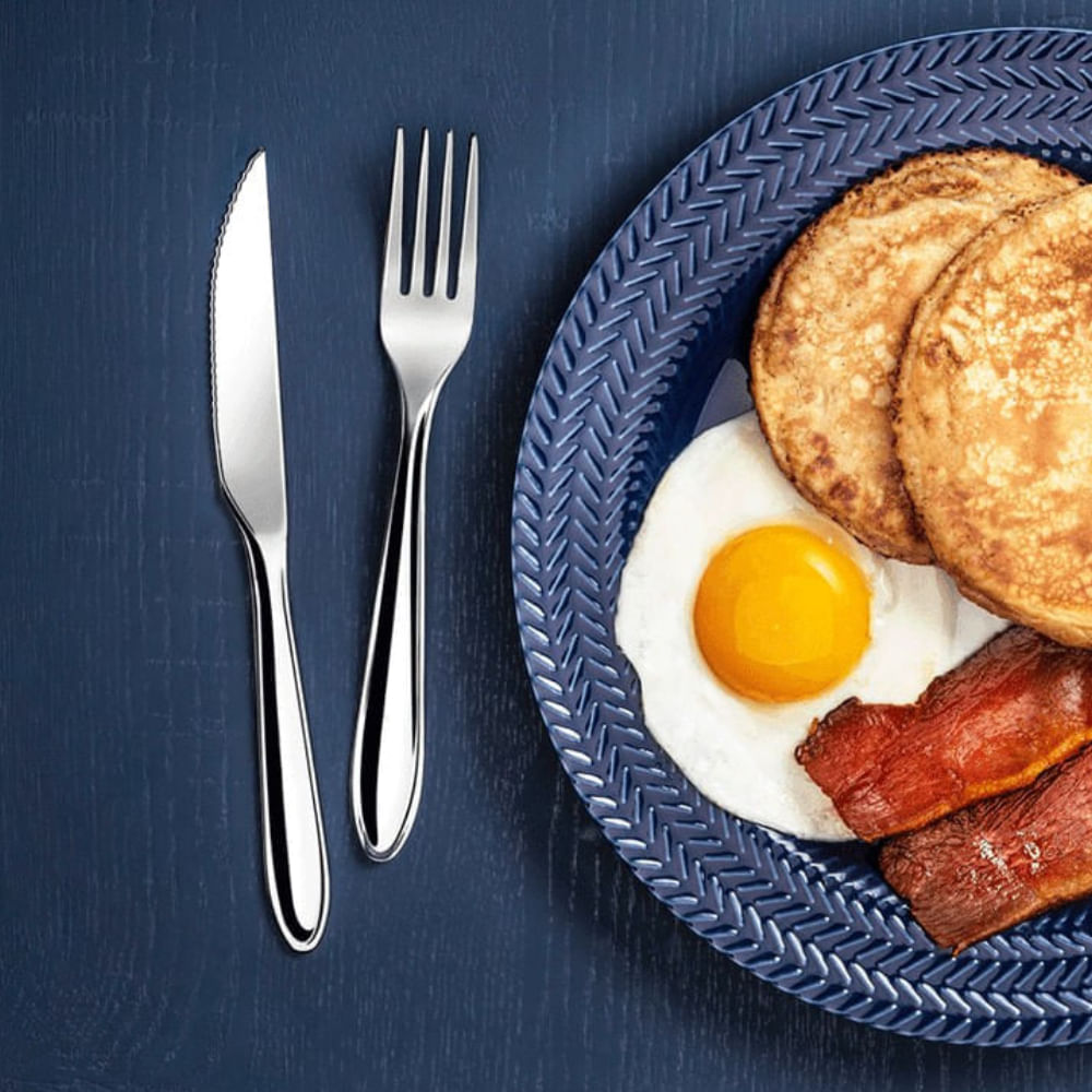 Conjunto Faqueiro em Aço Inoxidável Lyon com 42 Peças - 5101/118 - BRINOX - Imagem 4